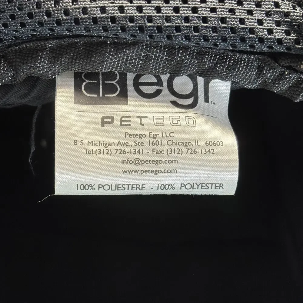 Petego Jet Set Forma Frame Medium Pet Carrier Airline Approved Tan Backpack